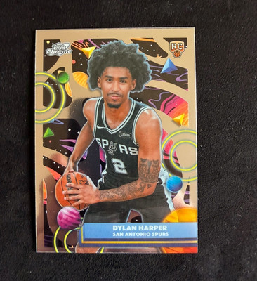 2025-26 Topps Cosmic Chrome Dylan Harper Rookie #186 San Antonio Spurs NBA