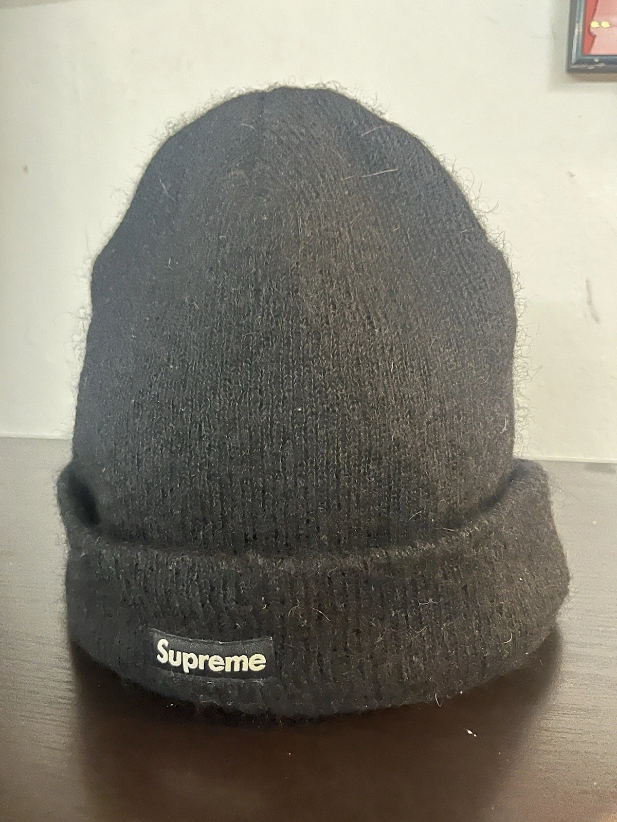 Bonnet mohair Supreme noir