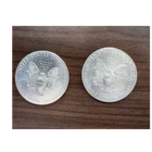 U.S. Mint 2014 2015 American Silver Eagle $1 1 oz .999 Silver Bullion Lot of 2
