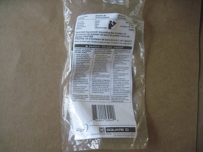 Square D PKGTAB Equipment Grounding Bar Insulator Kit 53949 NEW