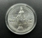 EISENHOWER INAGURATION DOLLAR TRIBUTE ROUND 1 OZ .999 FINE SILVER