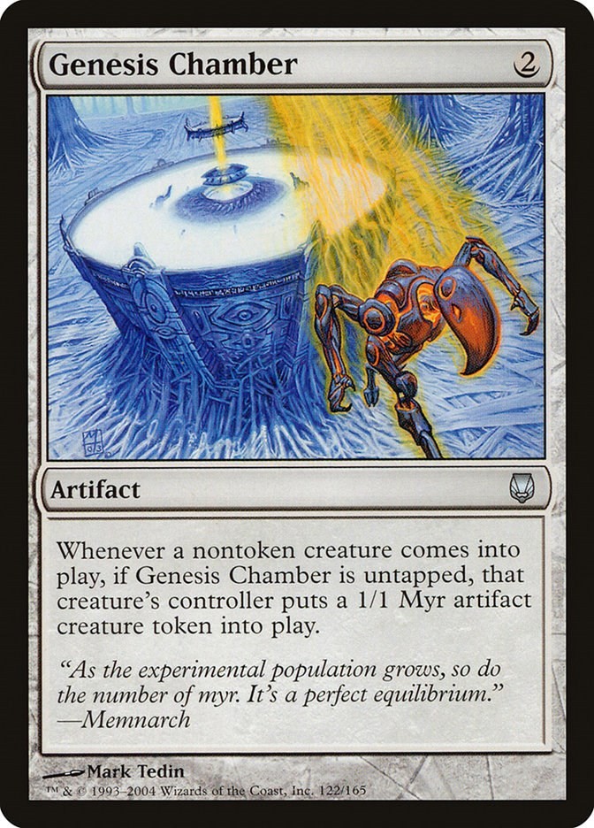 Genesis Chamber #122 *Normal* Darksteel - LP MTG
