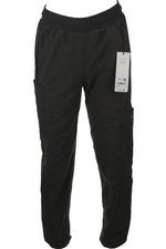 ALO YOGA GREEN FLEECE TRACK PANTS SMALL