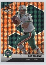 2021 Panini Mosaic Reactive Orange Mosaic Prizm Dan Marino #123 HOF 1mv7