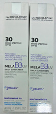 2 La Roche-Posay Mela B3 UV Face Sunscreen SPF 30 Dark Spot Corrector, 1.35ozEA
