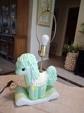 Vintage 1972 Little Pony On A Cloud Duralastic Lamp Products Rocking Horse Mint