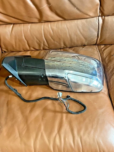 Dodge Ram 1500 2009-2018 Chrome Power Heated Side Mirror (left) Driver side