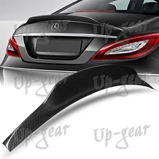 For 2012-2018 Mercedes W218 CLS-Class PSM-Style Carbon Fiber Trunk Lid Spoiler