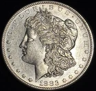 1883-S Morgan Silver Dollar Better Date Clean Surfaces Lustrous