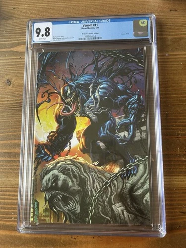 VENOM #11 UNKNOWN COMICS TYLER KIRKHAM EXCLUSIVE VIRGIN Graded Cgc 9.8 Comic