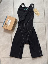 NWT Arena Girls' Junior Powerskin Impulso Open Back Racing Swimsuit SIZE 28