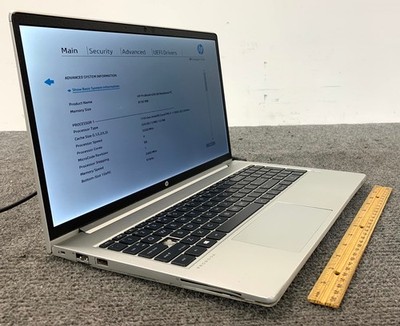HP ProBook 650 G8 15.6'' Laptop i7-1185G7, No RAM/Storage, Boots to BIOS
