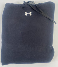 Under Armour Women's Black Hustle Fleece Hoody - Size Medium