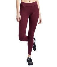 Reebok Womens Classic Vector Compression Athletic Pants, Red, Small