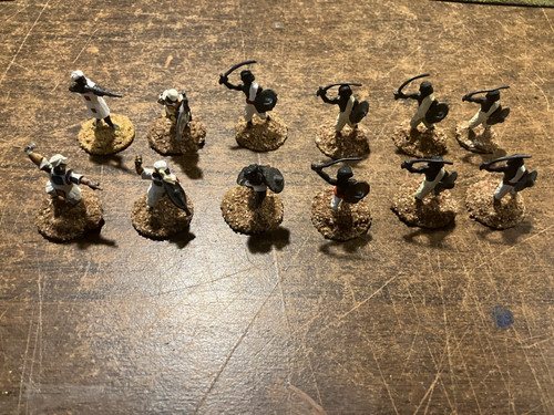 Old Glory/Foundry 28mm First Sudan War Mahdists/Fuzzy Wuzzy painted figure lot