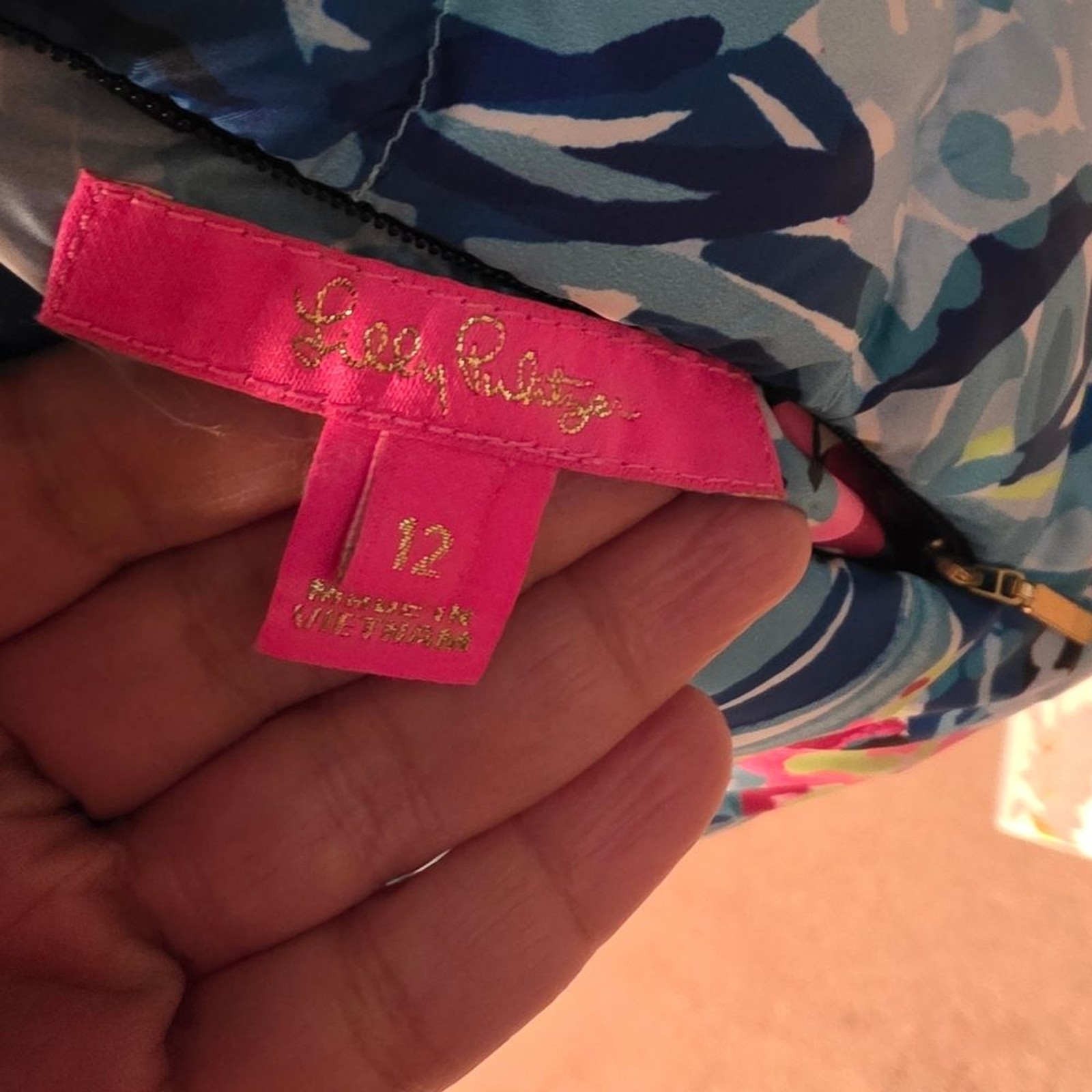 Lilly Pulitzer Marilee Double Sided Jacket Size 12 image 5