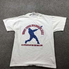 Vintage West Tenn Diamond Jaxx Shirt Mens Medium White Baseball Sammy Sosa 2000s