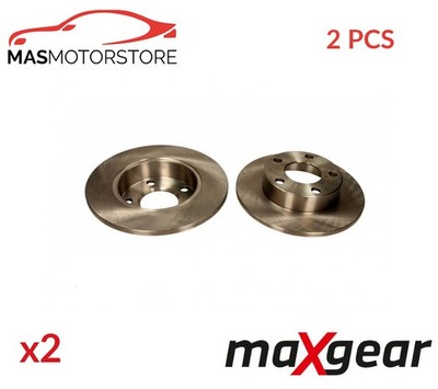 BREMSSCHEIBEN SATZ PAAR HINTEN MAXGEAR 19-0756 2PCS A FÜR AUDI A4,B5