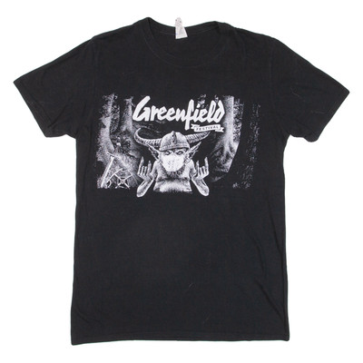 GILDAN Greenfield Festival Herren T-Shirt Schwarz M
