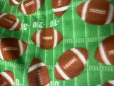 Football Sport Field Fabric 36" x 60" Material Sewing Quilt Craft Project FB-30
