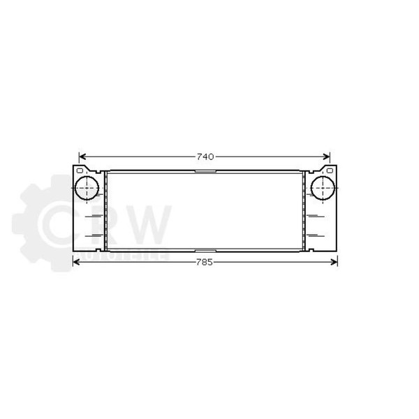 LadeluftküHler FüR Mercedes-Benz Vito Bus 109 CDI Bj.06-14-image