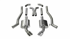 Corsa 14968 3 Manual Xtreme Cb Exhaust System Polish For 10-15 Camaro Ss