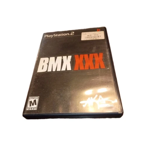 BMX XXX Sony PlayStation 2 PS2 2002 Complete! with Manual & Poster Insert