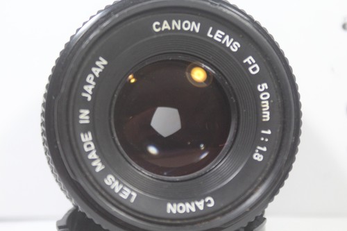 1yrWarranty NearMint Canon New FD NFD 50mm f1.8 stanrdard prime lens +cap+filter - Picture 20 of 23