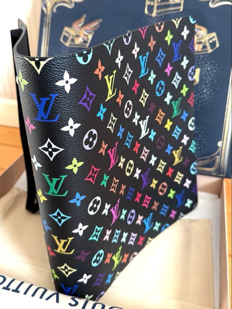Louis Vuitton Takashi Murakami Monogram Mulicolor Binder GI1505