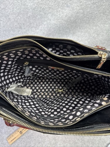 Nicole Lee Purse Large Party Girl Graphic Stripe Vegan Leather Handbag Tote Bag - Picture 15 of 20