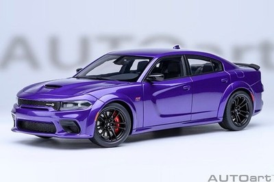 Dodge Charger SRT Scat Pack Widebody Plum Crazy in 1:18 scale by AUTOart