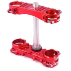 XTRIG XT 40101011 ROCS Tech Triple Clamp CRF250 18-21/CRF450 17-20 OS 22 mm Red