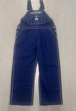 Key Industries Men  s Blue Denim Overalls Workwear Carpenter Utility Bib Pants
