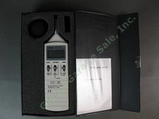 Extech Digital Sound Level Meter Calibrator 407736 Manual 35dB-130dB TESTED