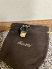 Blanton’s Bourbon Whiskey Rare Bronze Bottle Stopper Letter “O” Unrinsed Single