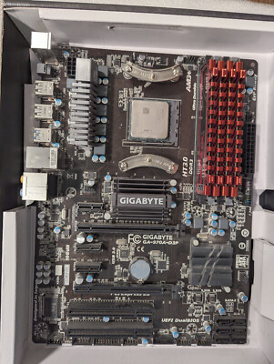 AMD FX 8320 CPU BUNDLE, GIGABYTE GA-970A-D3P Motherboard, 24gb DDR3-1600