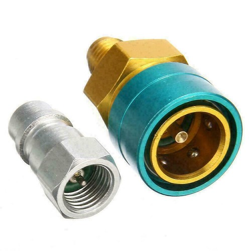 1X R1234YF to R134A Low Side Quick Coupler Hose Adapter -2025 C8F8 L0F1 - Picture 2 of 9
