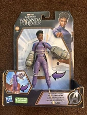 Vibranium Power SHURI 6" Black Panther Wakanda Forever Action Figure Marvel New