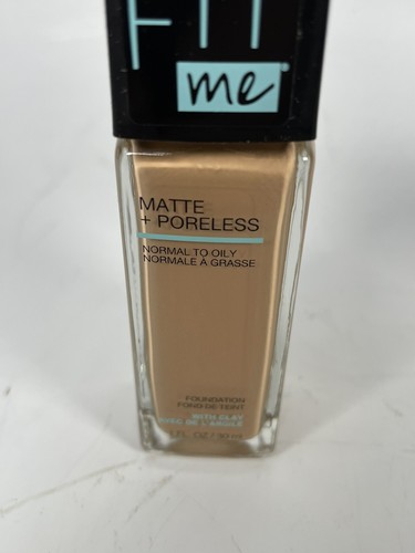 3 Maybelline Fit Me Matte + Poreless Liquid Foundation 230 Natural Buff 1 FL OZ - Picture 5 of 8