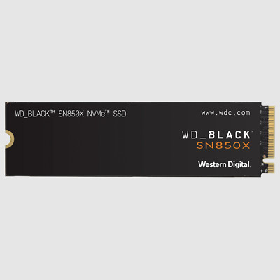 WD BLACK 4TB SN850X NVMe SSD - WDS400T2X0E - Brand New - Factory Sealed Box