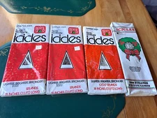 Vintage Christmas Tree Icicle 4000 Strand 18" Long Metalized American Brite Star