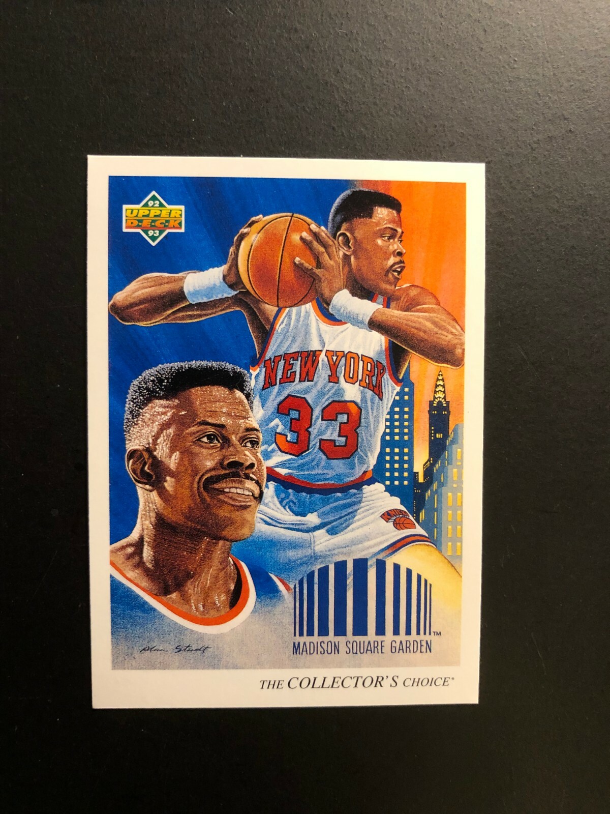 Cool 1992 PATRICK EWING Upper Deck Basketball Card # 46 Made in USA | eBay