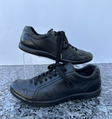 MENS SALVATORE FERRAGAMO LACE UP LEATHER SNEAKERS SHOES SIZE  display picture 3