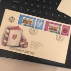 GB JERSEY STAMPS FDC FIRST DAY COVER 1983 Government and Law  WCP  TYPED