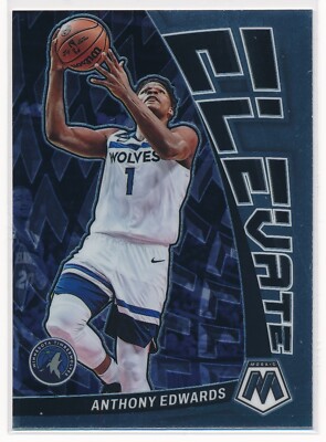 Anthony Edwards 2022-23 Panini Mosaic Elevate #5 Minnesota Timberwolves