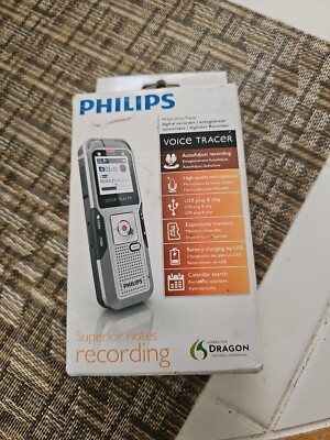 Philips DVT3200 Digital Voice Tracer and Recorder Open Box (13)