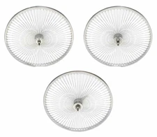 F&R LOWRIDER 24" FRONT COASTER OR FREEWHEEL DAYTON 144 SPOKE 14G 3/8 AXLE CHROME