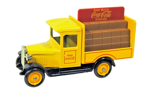 Coca-Cola Collectibles Vintage 1979 Lledo Die Cast Metal Toy Delivery Truck