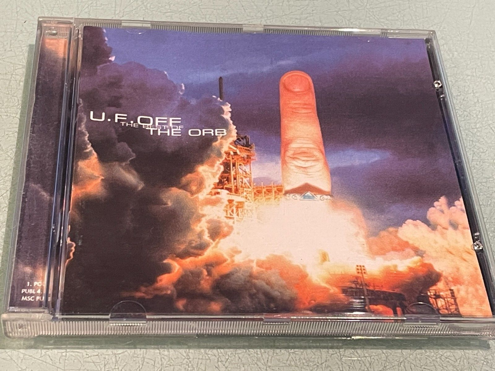 The Best of The Orb - U.F. OFF - RARE South African CD Album - 12 Greatest Hits