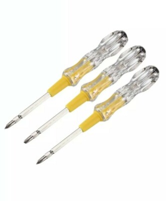 3 X 3-TEILIGES ELEKTRISCHES TESTER SCHRAUBENDREHER-SET, 2 IN 1, WESENTLICHES DIY...